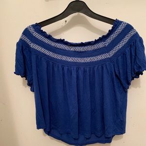 crop-top blouse